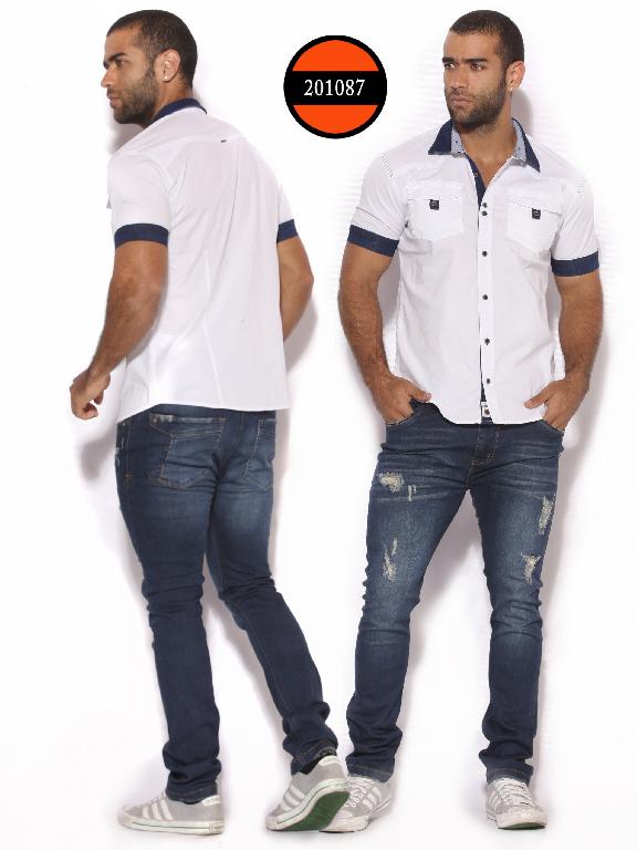 Camisa de Moda Colombiana Slim Fit para Hombre