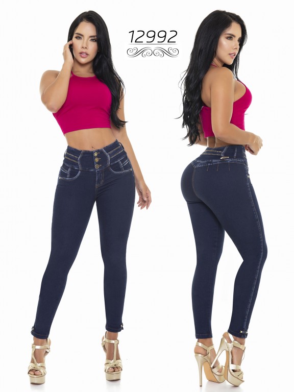 Jeans Levantacola Colombiano Top Women